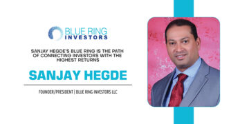 Sanjay Hegde | Founder/ President | Blue Ring Investors | The Fortunes World Magazine