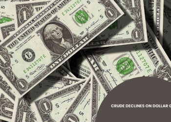 Crude Declines on Dollar Gains